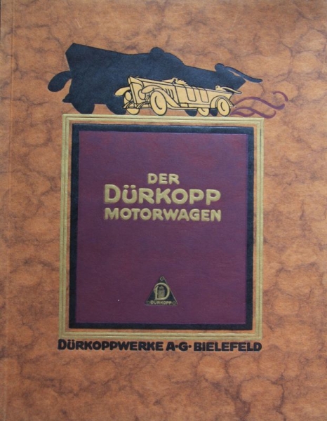 Duerkopp Motorcars Modelprogram 1924 Carbrochure (7667)